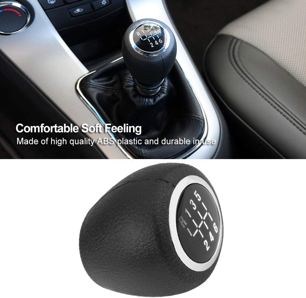 Gear Shift Lever Knob Head 6 Speed ABS Plastic Ergonomic Design Used for Cruze 2008 2009 2010 2011 2012