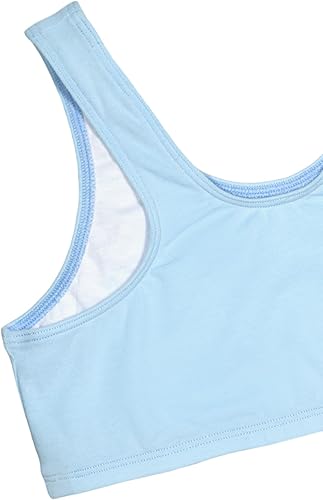 Miniatura 4 de Fruit of The Loom Girls Multi Pack Cotton Built -Up Stretch Sports Bra Available in 6 Packs!