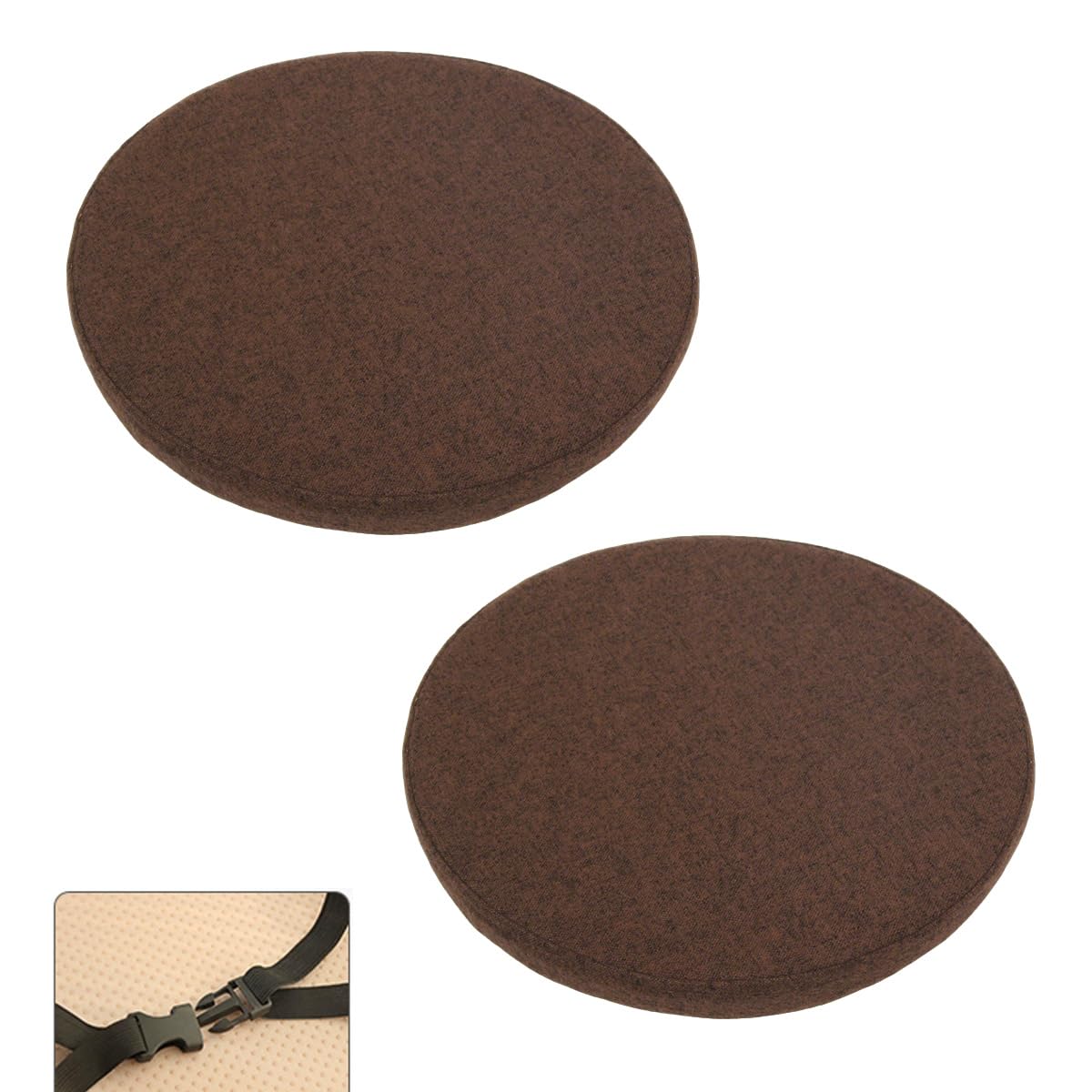 Cojines de cocina antideslizantes con funda extraíble lavable y espuma firme para sillas