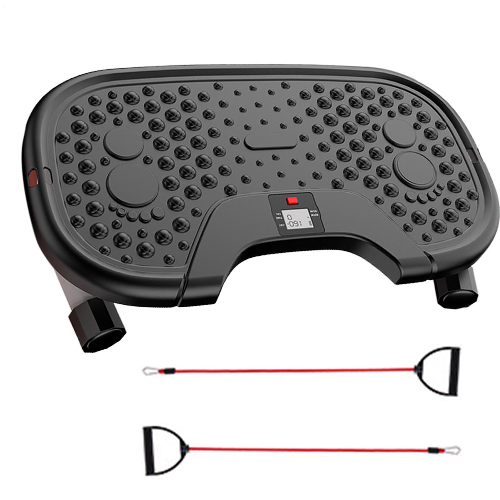 Stepper per esercizi a casa, per esercizi di torsione delle gambe con fascia di resistenza, attrezzatura cardio per glutei, parte superiore del corpo, camera da letto, interni ed esterni, balcone