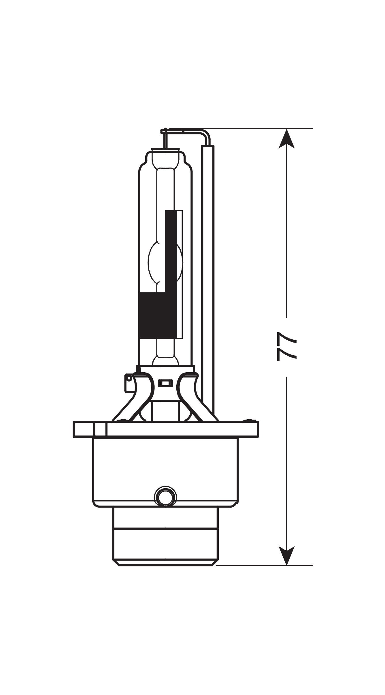 Lampa 58259 Lámpara de Xenón D2R