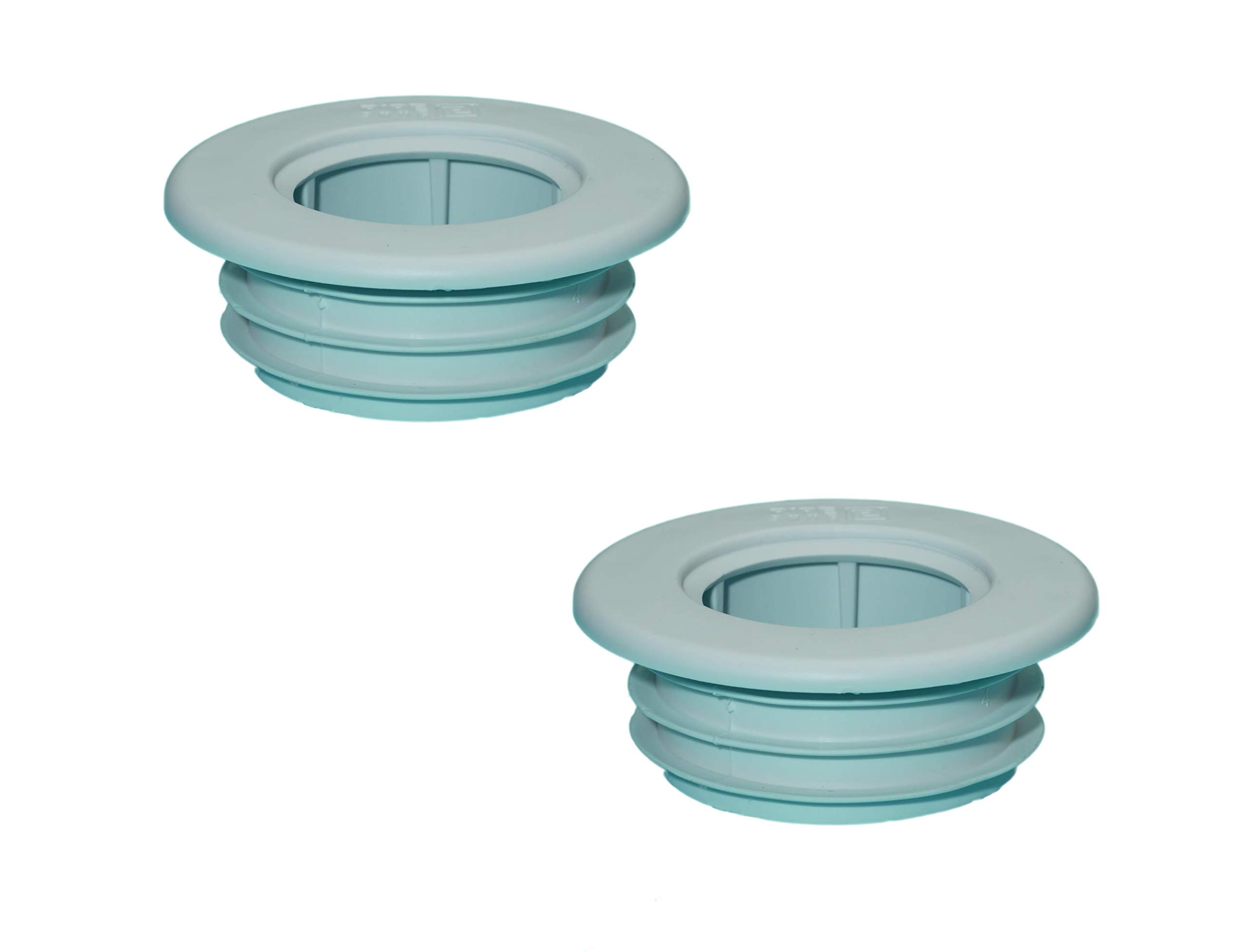 B&Q -  PipesnugWaste Pipe Collar And SealWhite 40mm (1 1/2") (Pack Of 2)