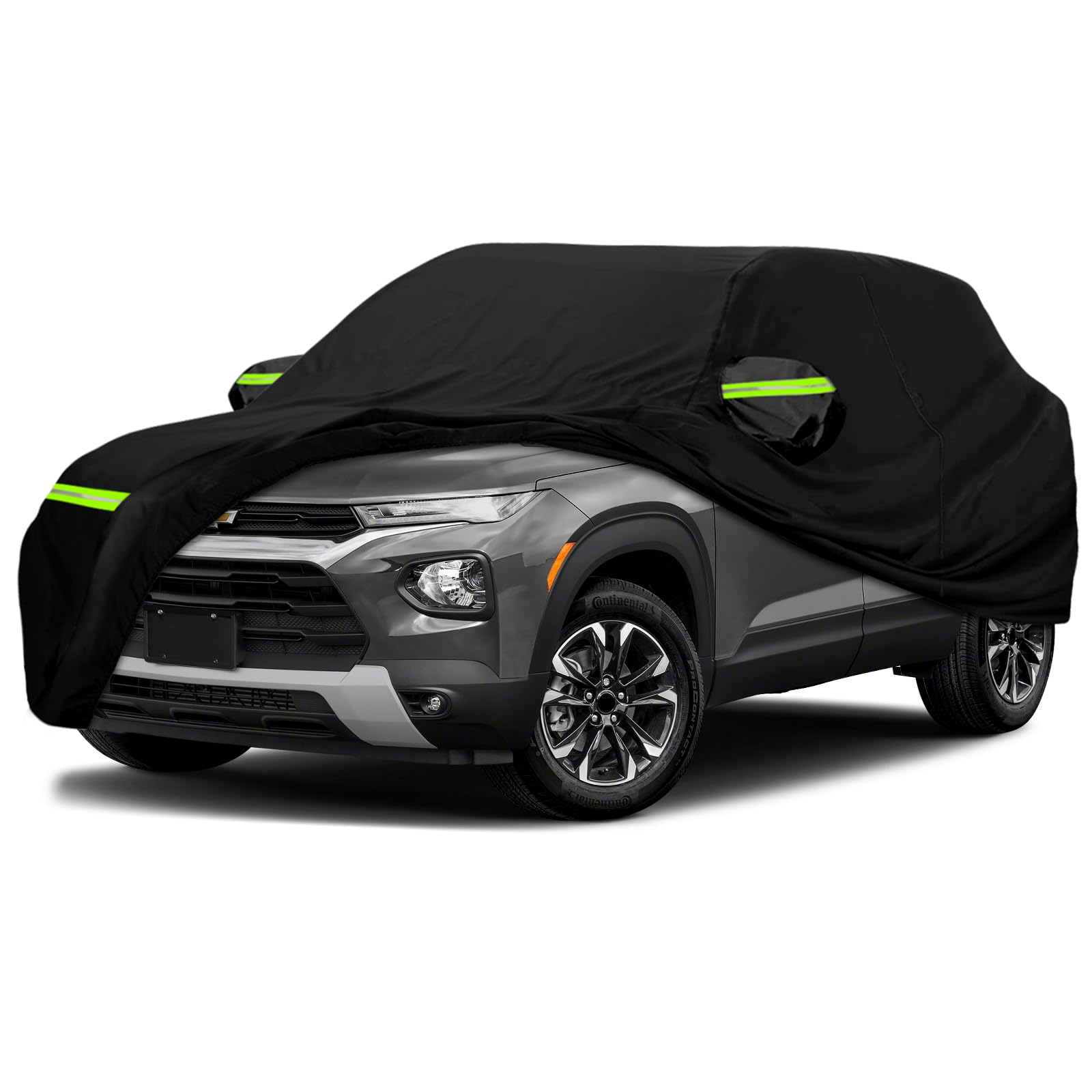 Waterproof Car Cover Compatible with Chevrolet Trailblazer Crossover LS/LT/RS/ACTIV 2020-2025, 420D All Weather Car Covers with Zipper Door for Snow Rain Dust Hail Protection
