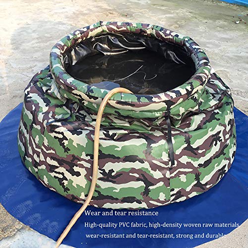 Draagbare wateropslagcontainer met grote capaciteit en waterklepAgrarische inklapbare wateropslagemmer met deksel,Buitentraining Noodgeval Wateropslagtank,Voor Landbouw/architectuur - Image 5