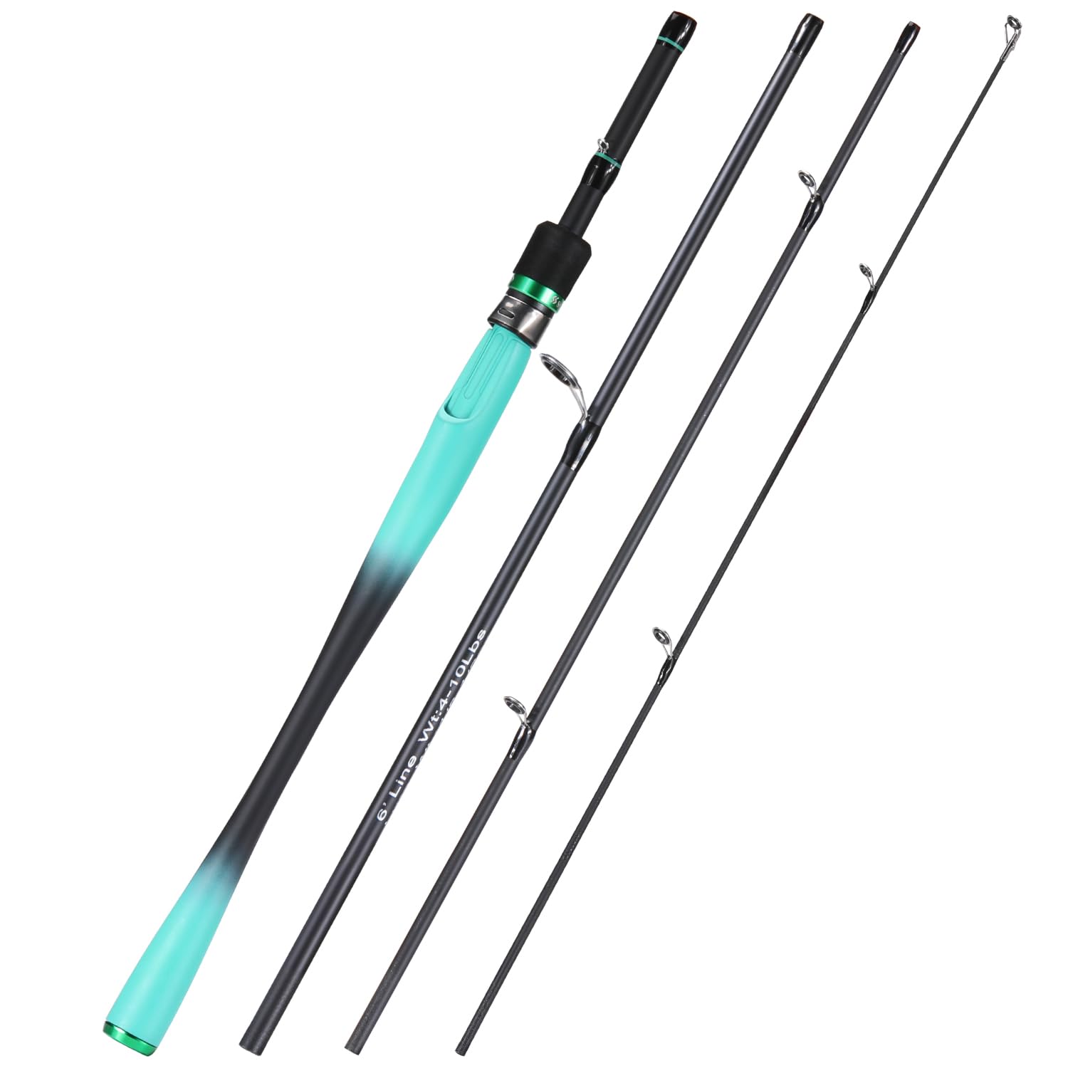 Sougayilang Fishing Rod, Lightweight Fishing Pole for Travel 4 Pieces Saltwater Freshwater Rod-Blue-2.1m-Spinning (B0CDWZN76B) Amazon Price History, Amazon Price Tracker