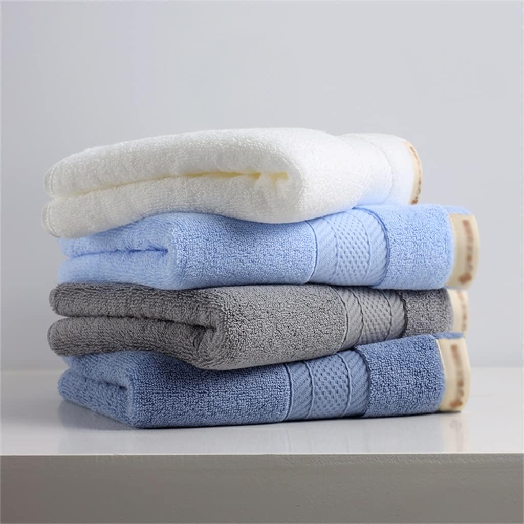 Wash Your face Towel Household Men Cotton Water Speed Dry Women Thick Hotel Bath Big(B 2PS)