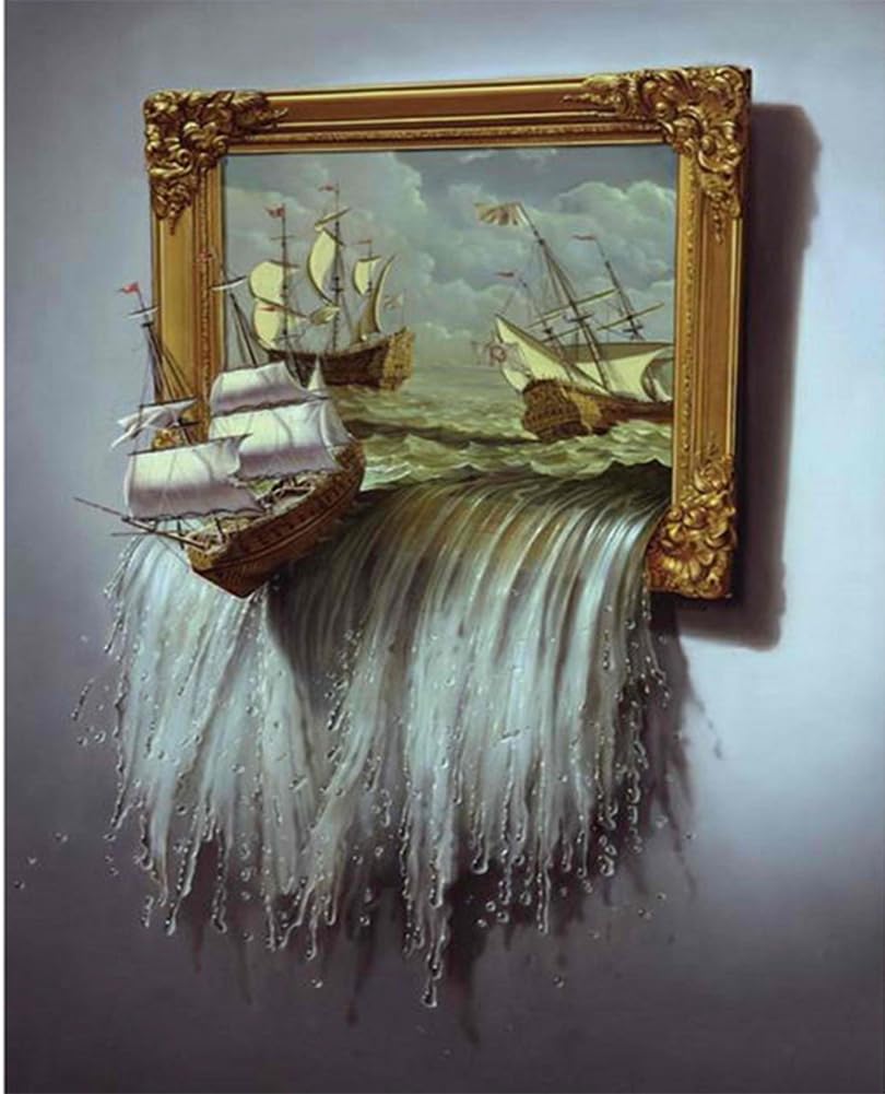 Pittura Ad Olio Fai Da Te Con Numeri ABEUTY – “White Angel Boy” – Kit Completo Su Tela 40x50 Cm, Ideale Per Adulti E Principianti