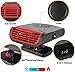 12V Dual-Mode Car Heater & Defogger, 150W Rapid Windshield Defroster & Cooler - Compact Design for Easy Cigarette Lighter Connection, Auto Defogger 360° Rotatable Heater Suitable for Cars