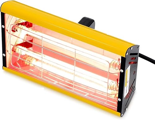 Lámpara de curado de pintura infrarroja de 2000 W lámpara de curado de pintura infrarroja para secar pintura caliente lámpara de calefacción