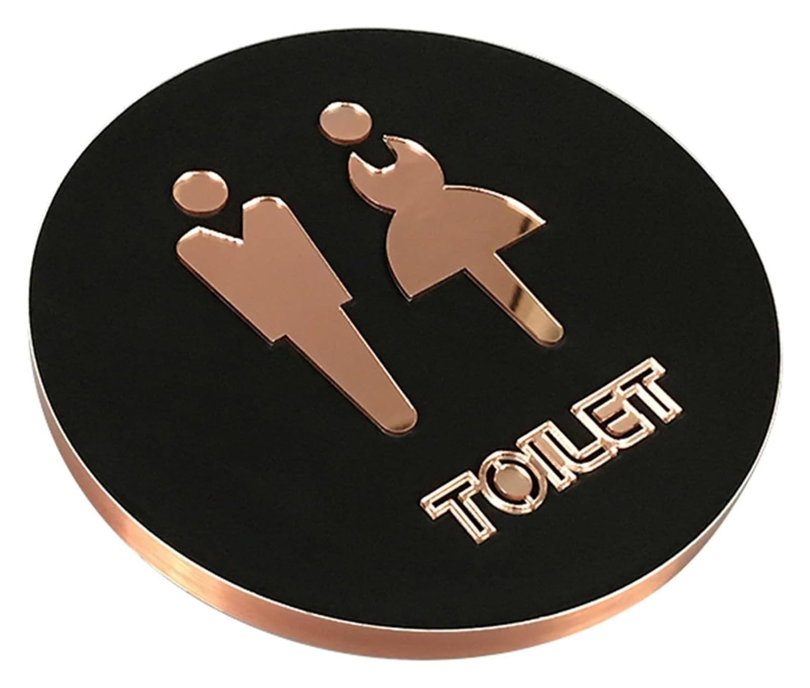 Panneau porte pour hommes et femmes idéal pour restaurant et bureau