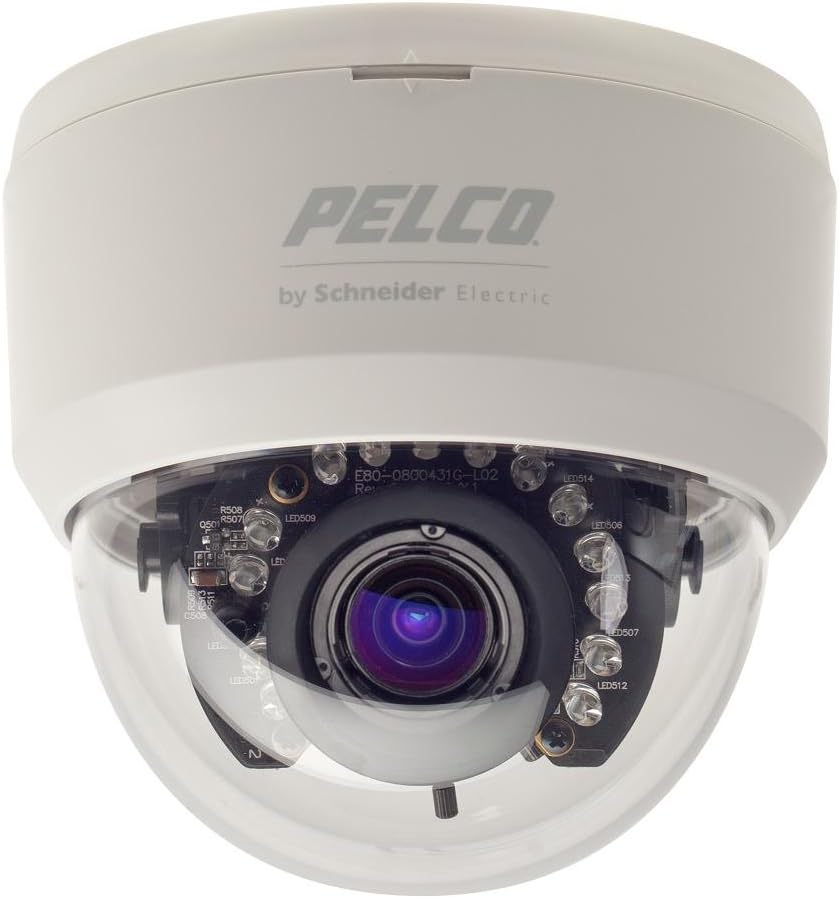 Pelco Surveillance Camera - Dome - Color (Day&Night) - vari-Focal - 650 TVL - Composite - DC 12 V/AC 24 V
