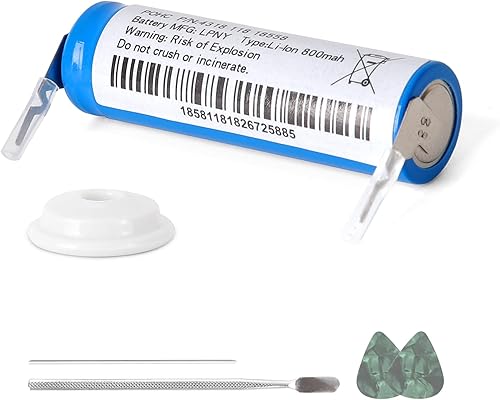 Batería de cepillo de dientes eléctrico de 800 mAh compatible con piezas de repuesto Philips Sonicare HX65 HX67 HX68 HX69 HX89 HX99 Series con