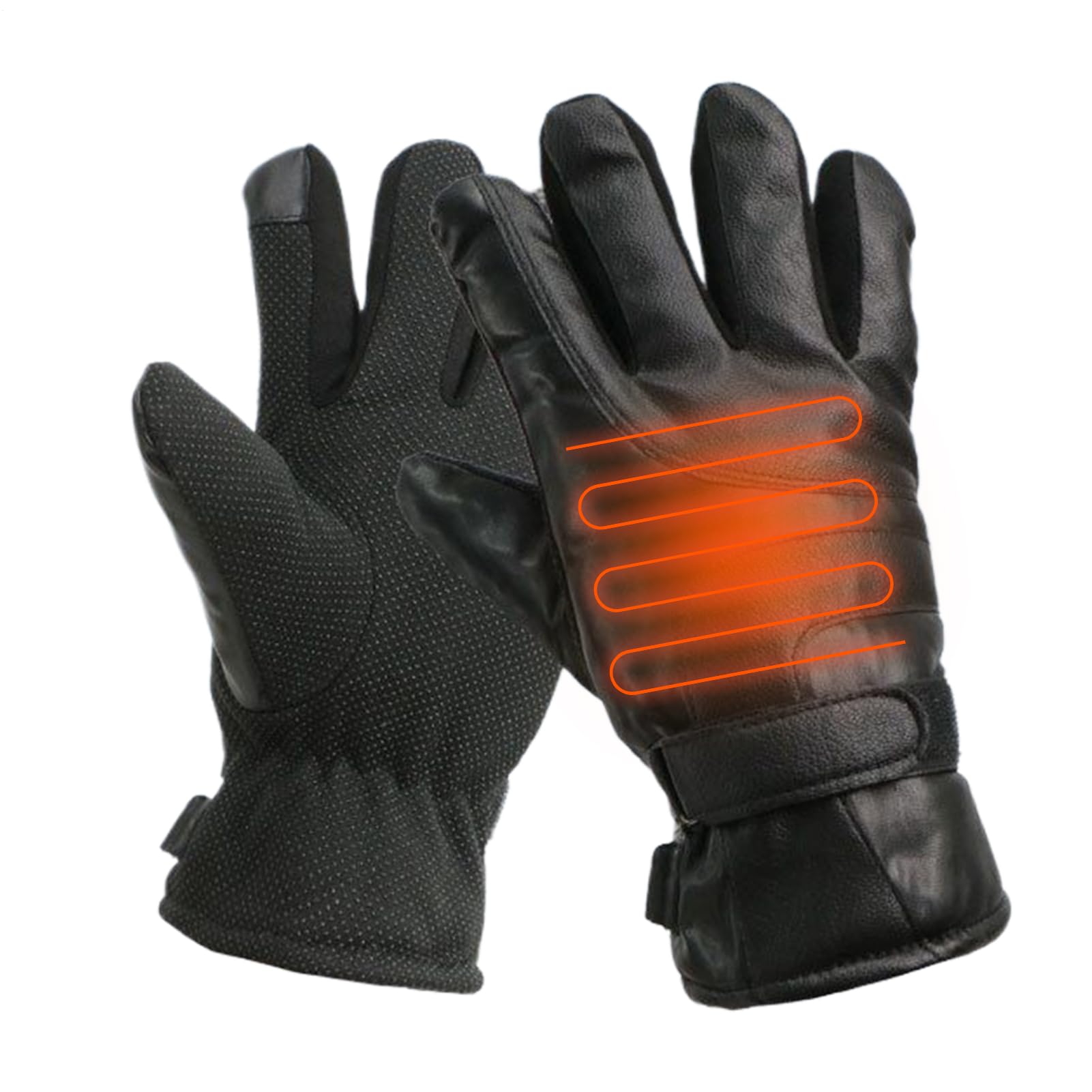 Gants électriques pour ski et camping avec système de chauffe rapide - 8