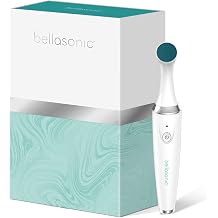 BELLASONIC 4-in-1 Rechargeable Electric Nail File Set with Travel Pouch Unique Oscillating Head Shape, Smooth, Buff & Shine Nails Remove Cuticles & Calluses Pink/Pink Metallic