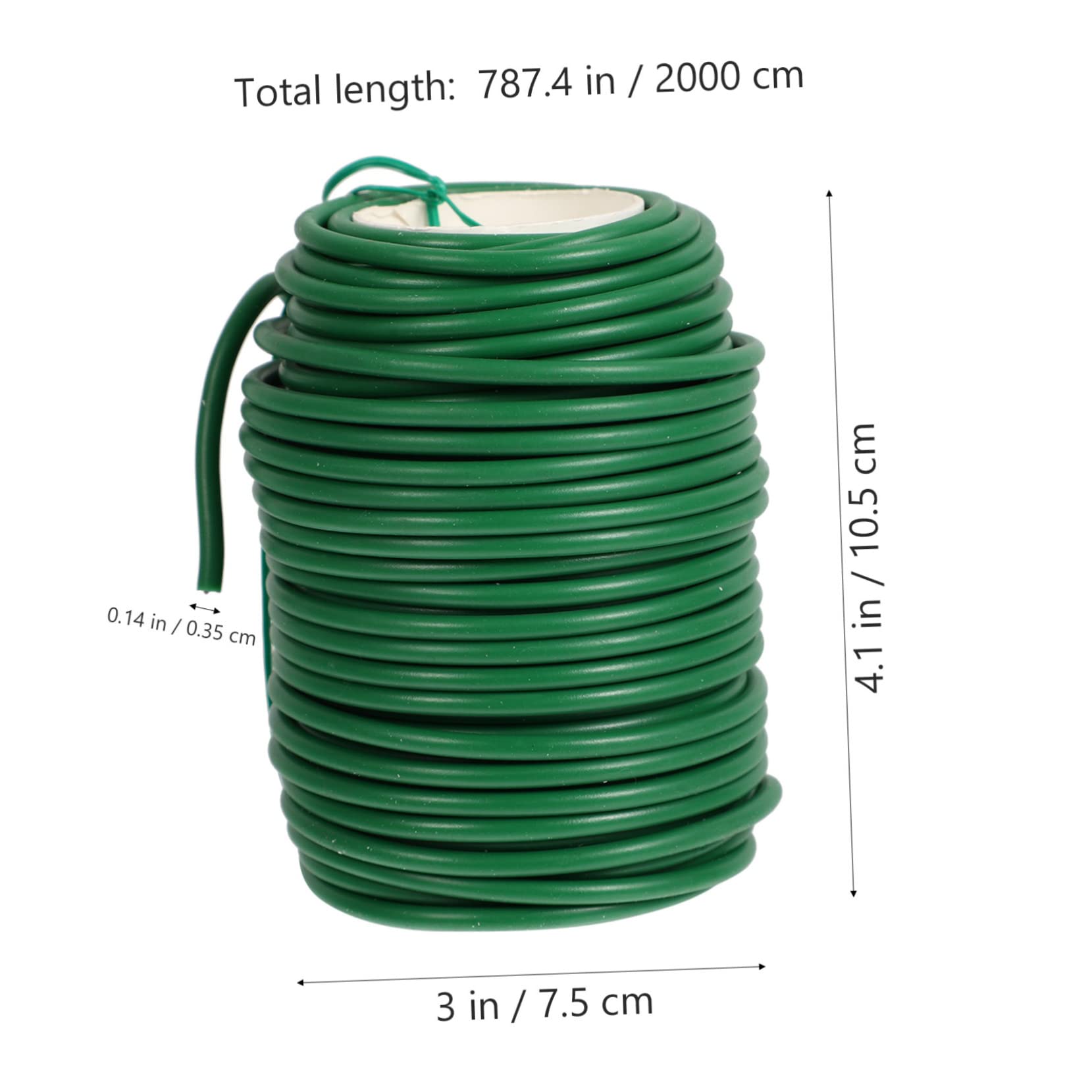 Hemobllo Fascette Stringicavo per Giardinaggio in TPR e Fissaggio Piante e Resistente e Duraturo Adattabile per Versatile