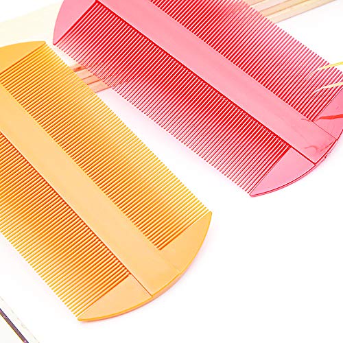12 Packs Combs Double sided Pet Combs Beard Comb,Pet Flea Comb Fine Tooth Comb Cat Dog Pet Grooming Fine Tooth Hair… - Image 3