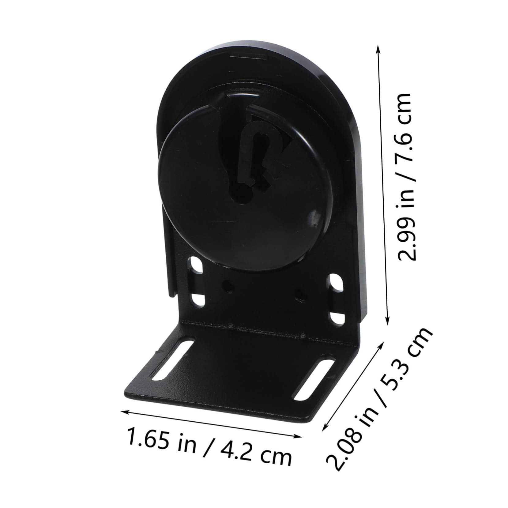 OHPHCALL Curtain Channel Track Silver Long No Drill 1 Set Roller Blind Fittings