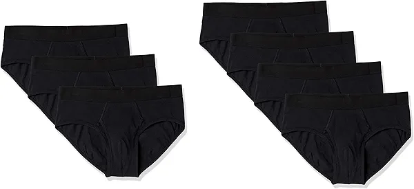 Amazon Essentials Mens Cotton Jersey Brief Underwear (Available in Big & Tall)