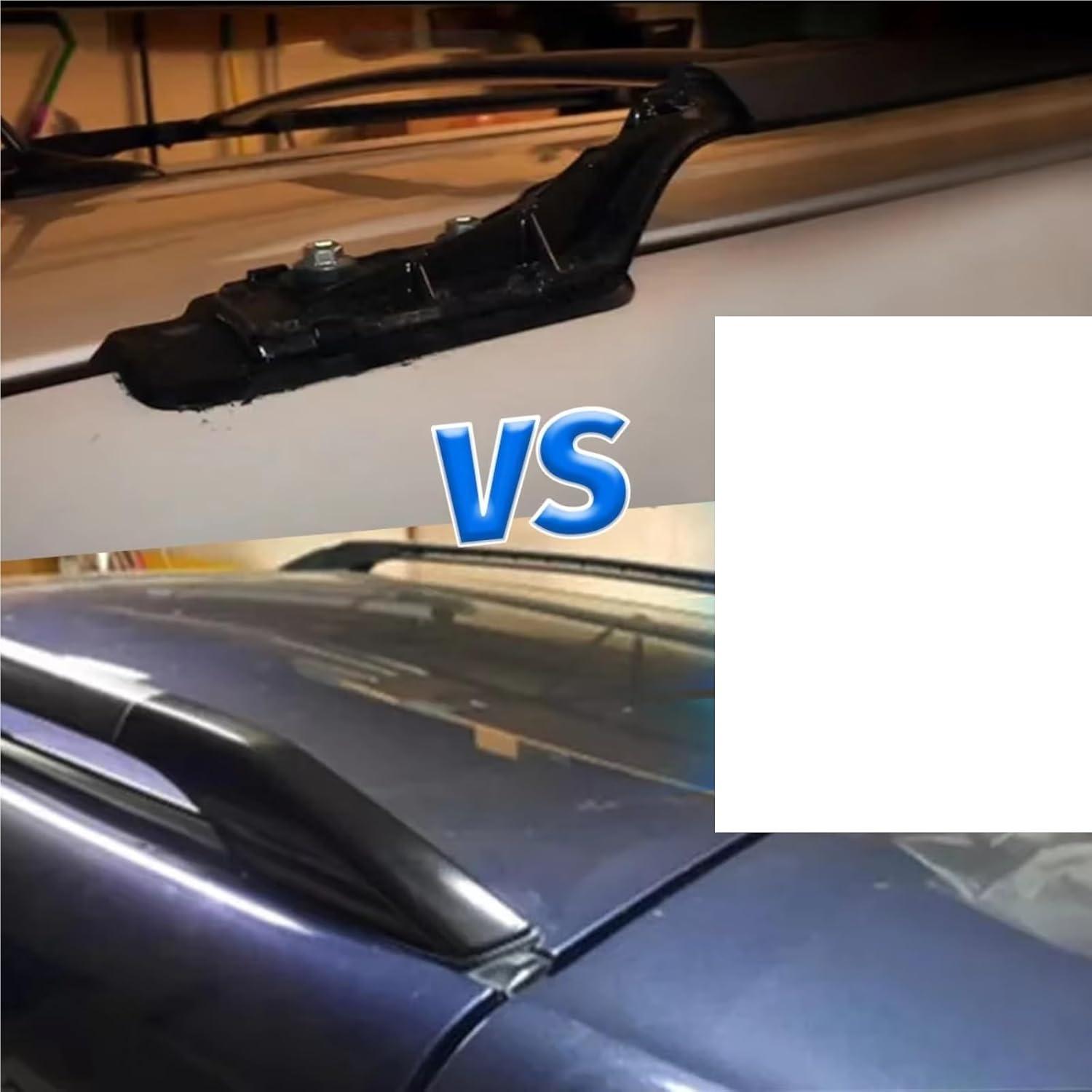 Cap Shell Cover Trim Compatible with Lexus for RX300 2003 2004 2005 2006 2007 2008 Roof Rack Rail Cover End Protection Exterior Shell Cap for Parts
