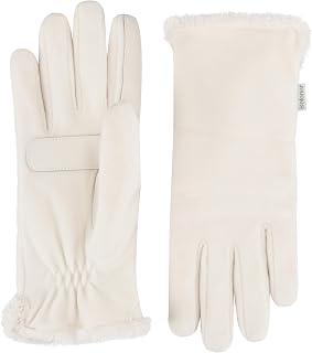 womens Stretch Fleece Gloves With Microluxe Lining and Smart Touch Technology