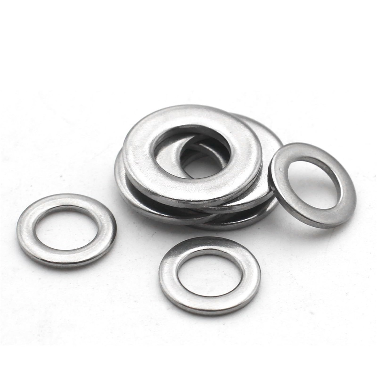 300 Stück 304 Edelstahl-Unterlegscheiben DIN9021 M1,6-M8(M8x14x1.2)