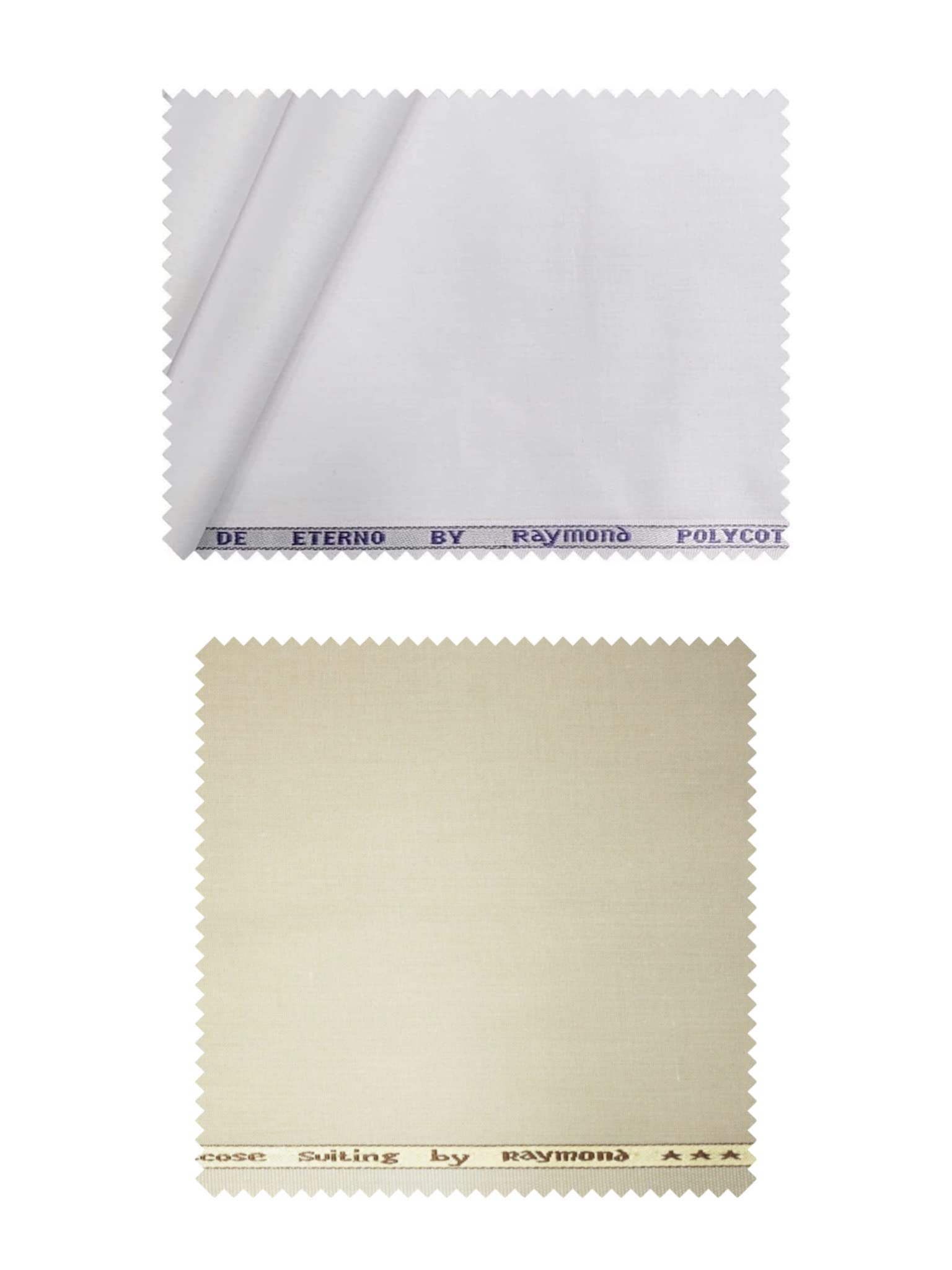Trouser -Shirt Fabric Combo Box (Unstitched, All Weather Fabric) (WHITE SHIRT + KHAKHI PANT)-image-39