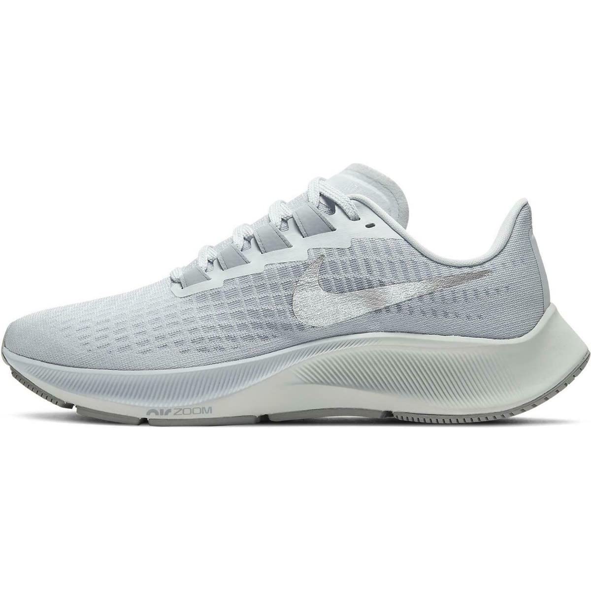NIKE air zoom PEGASUS 37 （25.5） NIKE Women's Air Zoom Pegasus 37 Shoes, Pure Platinum M