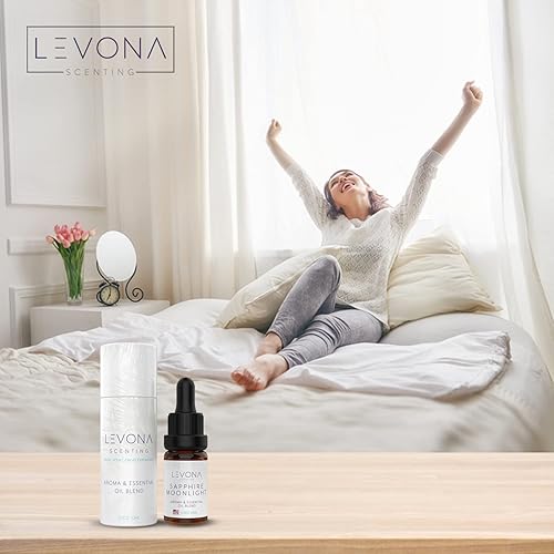 Miniatura 3 de Levona Scent Aceites esenciales puros para difusores para el hogar, hotel y oficina, aceite esencial de luz de luna de zafiro, aceites esenciales