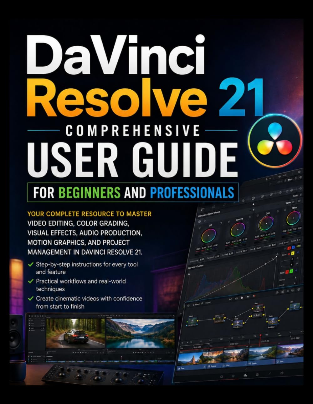 DaVinci Resolve 21 Comprehensive User Guide for Beginners and Professionals