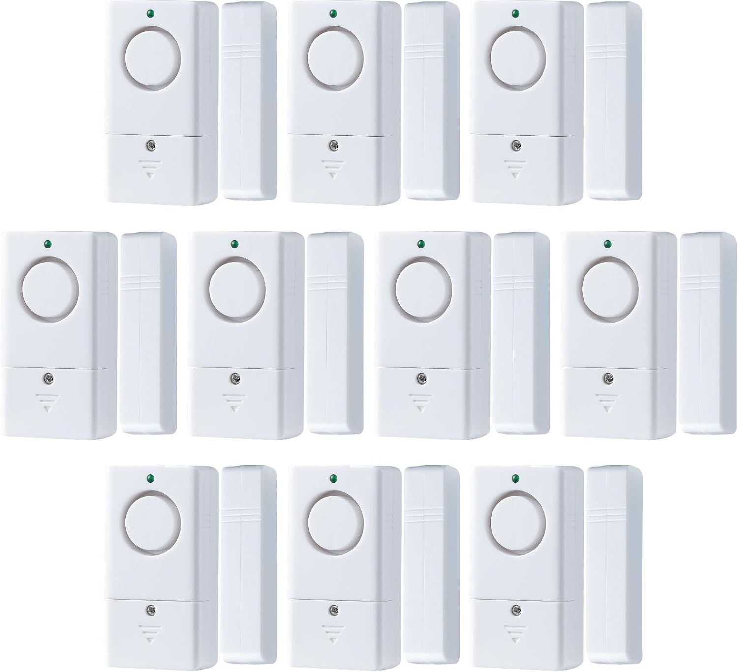 Door Window Alarm, 120DB Door Alarms for Kids Safety, 10 Pack Pool Alarm for Home Security, Kids and The Elderly Safety
