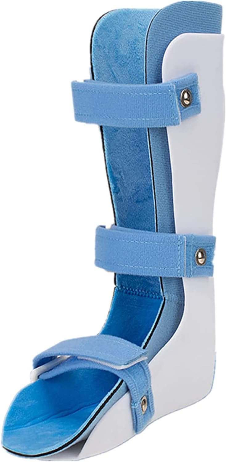 Férula Ortopédica para Pie Caído, Órtesis para Pie Caído para Niños, Fascitis Plantar, Soporte Nocturno, Inmovilizador De Tobillo, Bota Elástica para Corrección De Varo, Left-L