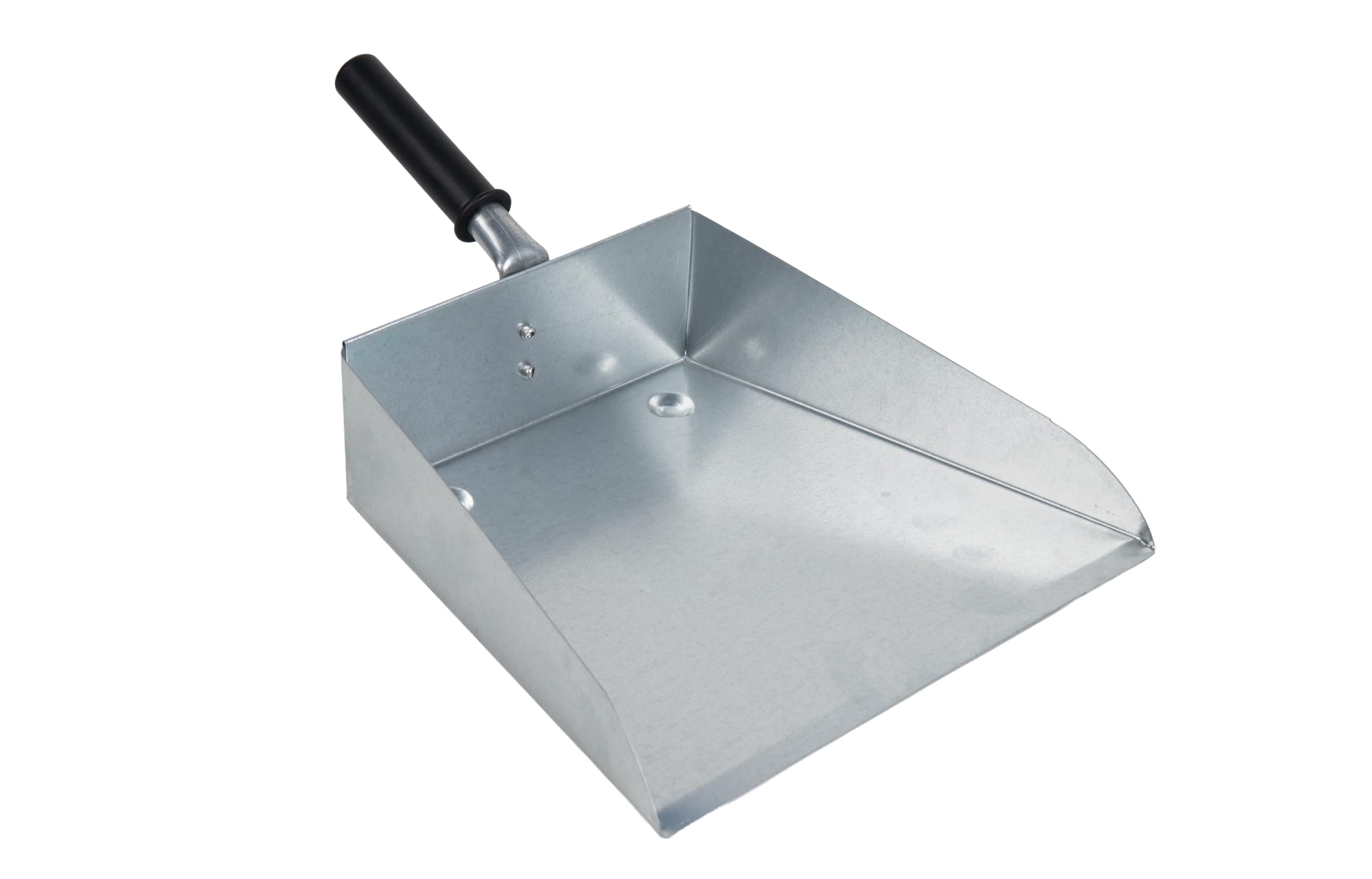 Cofan Recogedor metálico | Mango Corto | Pala de Chapa galvanizada | Diseño práctico | Altura: 7 cm (16)