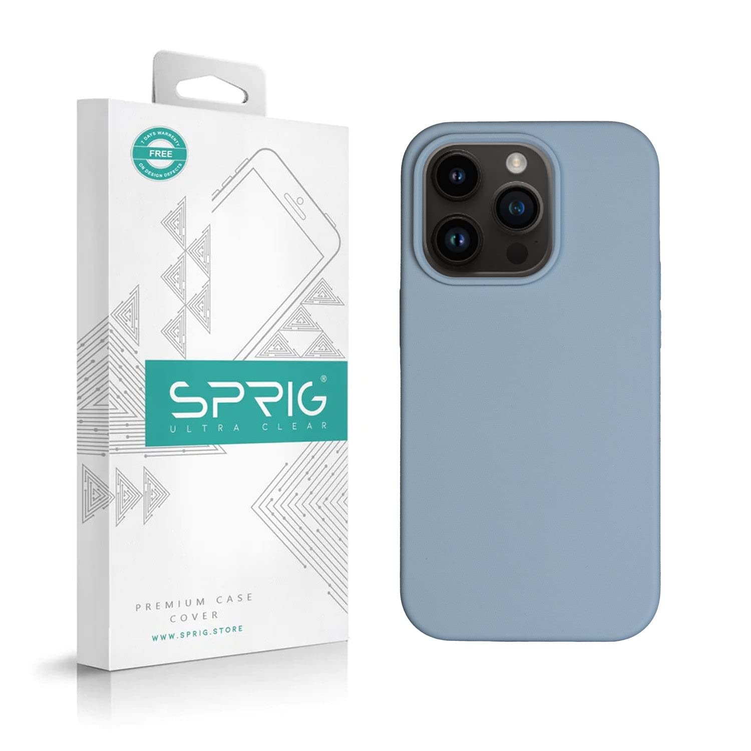 SPRIG Cases Compatible with Apple iPhone 14 Pro Liquid Silicone Magsafe Premium Back Cover Drop Tested Shock Proof Case for Boys and Girls with Camera Protection (Blue) (B0BTMFVKHS) Amazon Price History, Amazon Price Tracker