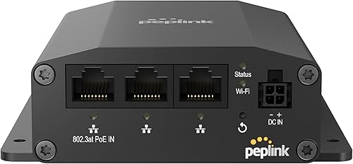 Miniatura 2 de Peplink AP One Rugged  Grado industrial, malla Wi-Fi para entornos extremos  3 puertos Ethernet 101001000M  PoE 802.3at con conector Microfit, una