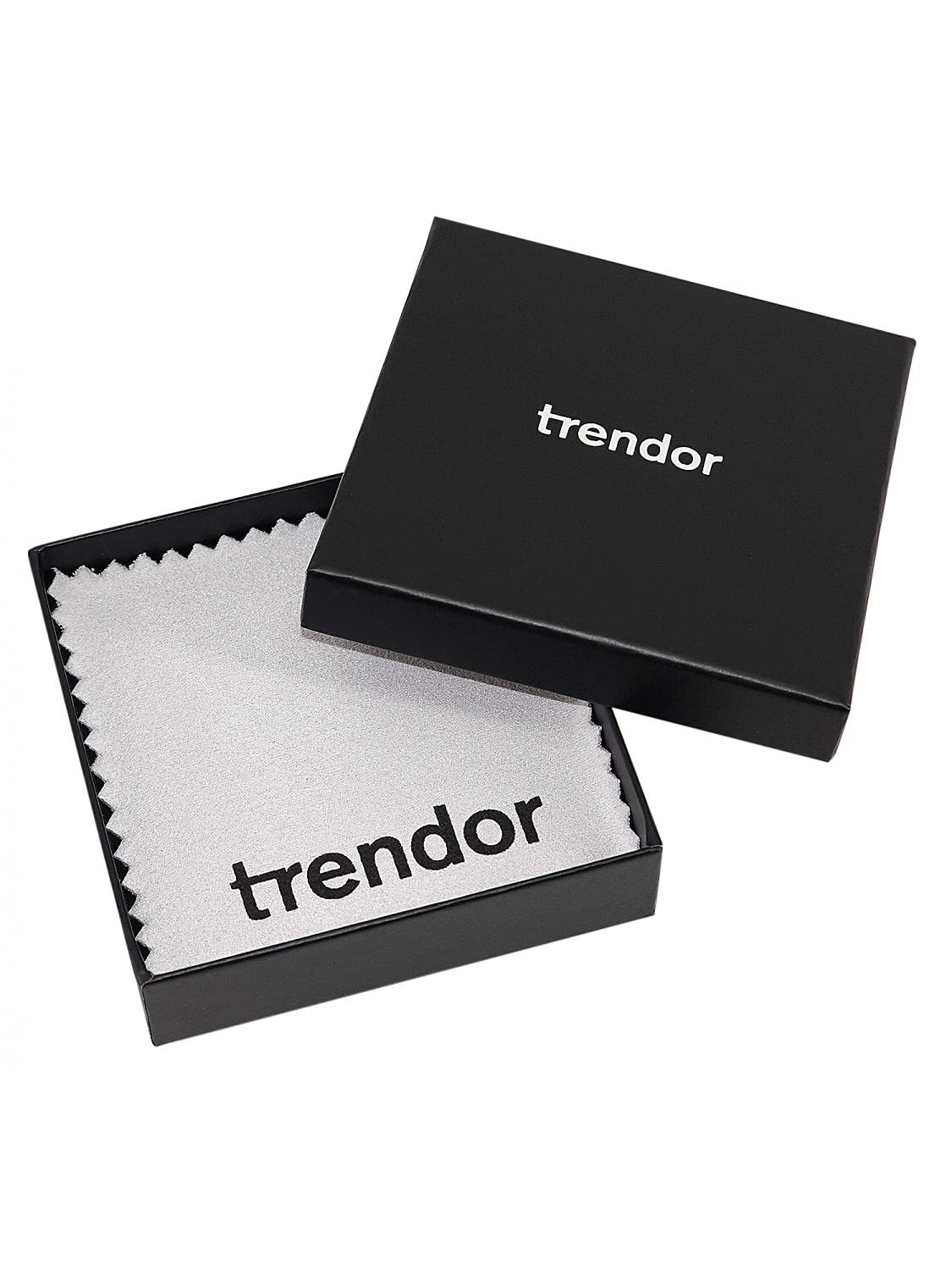 trendor Medaillon Herz Anhänger 925 Silber Vergoldet 21214 | wunderschönes Schmuckstück für Damen, elegante Geschenkidee