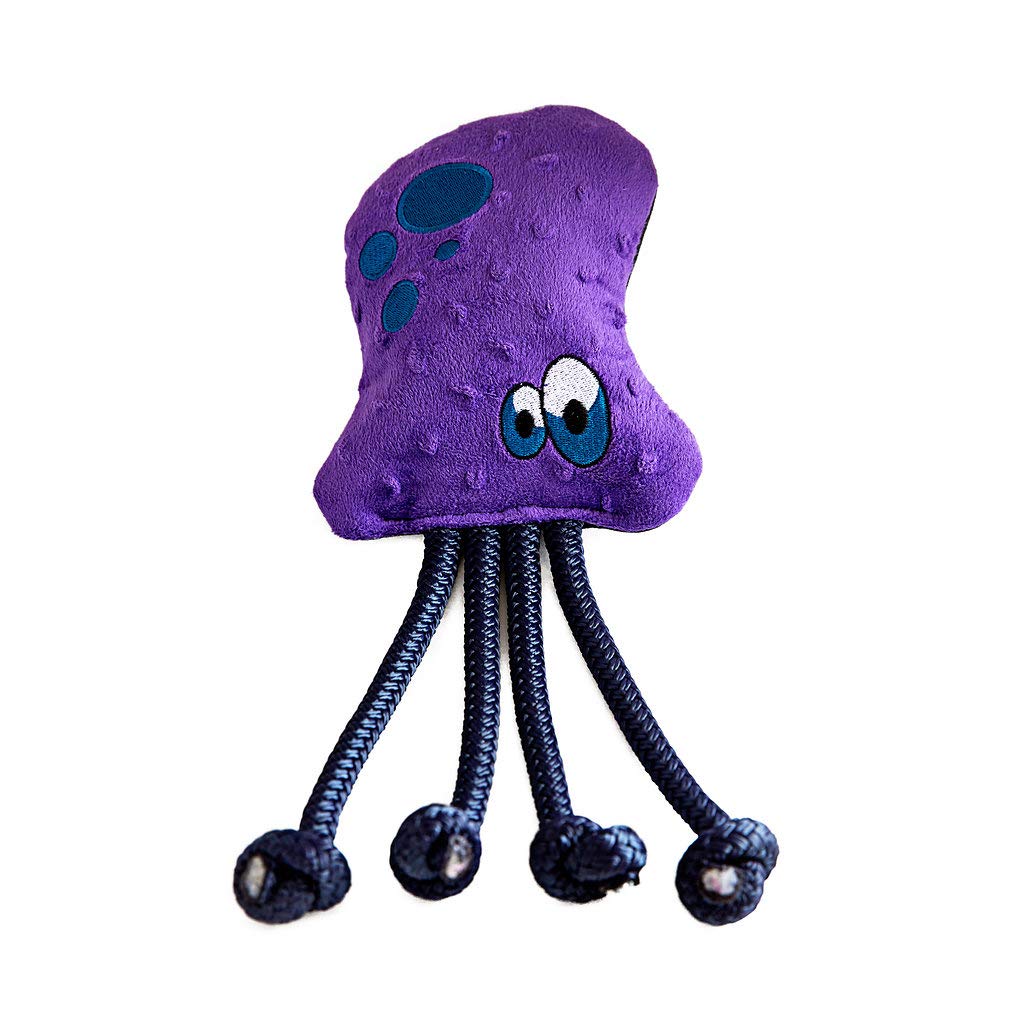 WO Wild Octopus Made in The USA Soft Plush All Breed Dog & Puppy Toy