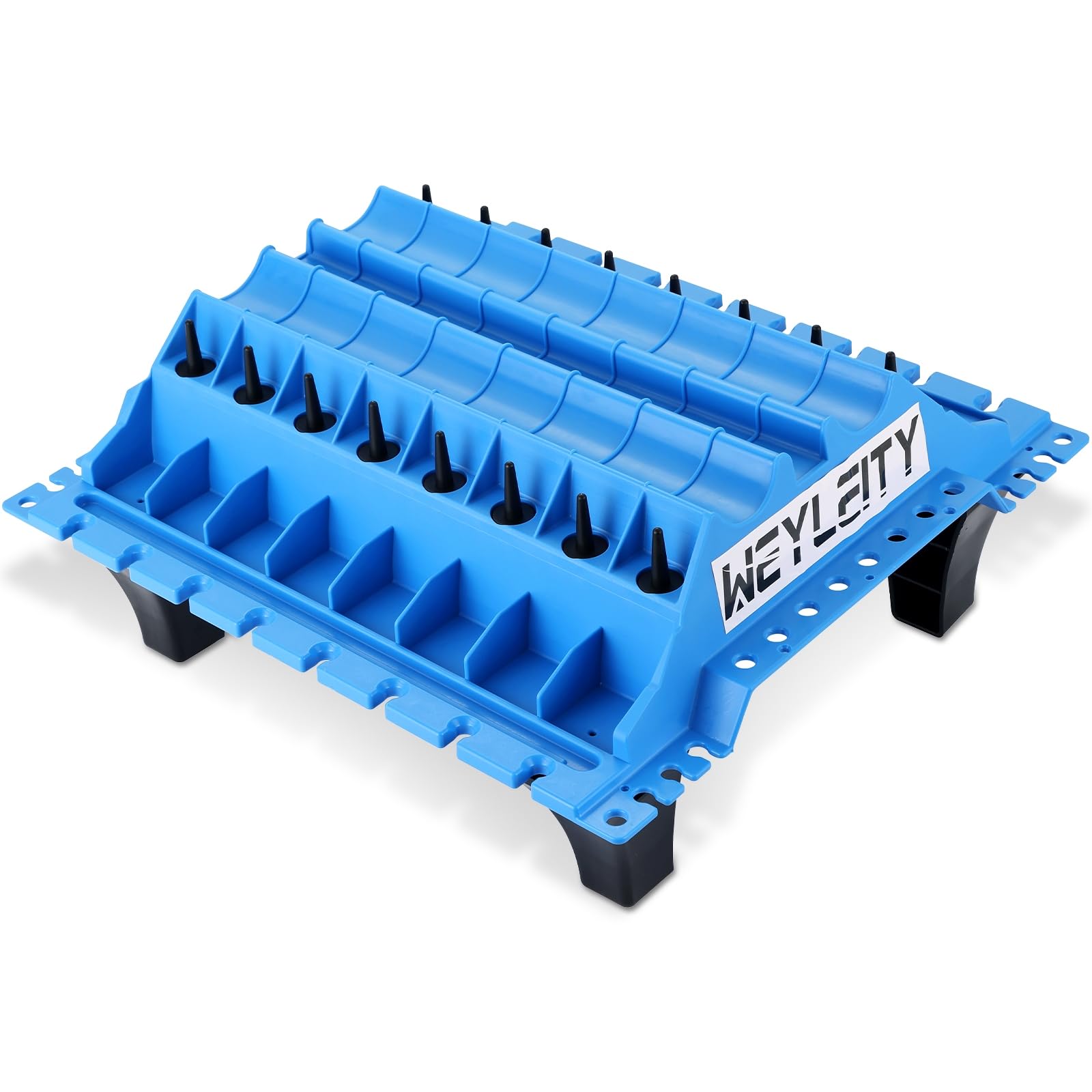 weyleity Engine Cylinder Head Organizer Valves Tool | Engine Cylinder Head Tray Organiser, Valvetrain Organizer Trays, Store Car Cylinder Head Parts (Valve, Spring & Camshaft Tray)