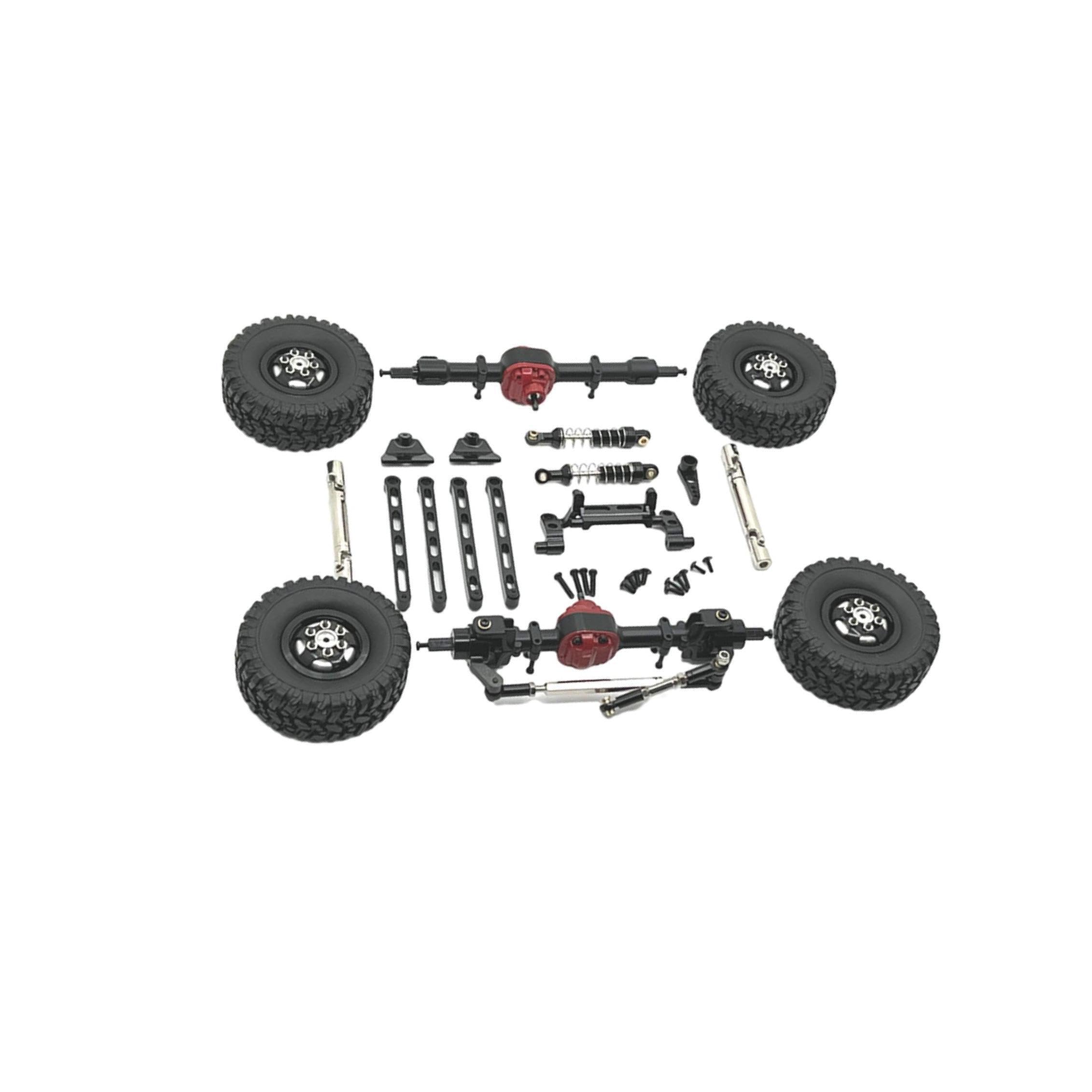 Il set di parti in metallo e alluminio Pillars 1/12 migliora le prestazioni dei kit di accessori di ricambio modificati in lega per auto RC. Set di