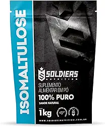Isomaltulose 1Kg - 100% Puro Importado - Soldiers Nutrition