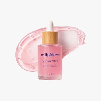Trilipiderm DewySilk Glass Skin Serum, Niacinamide for Dark Spots, 1 fl oz