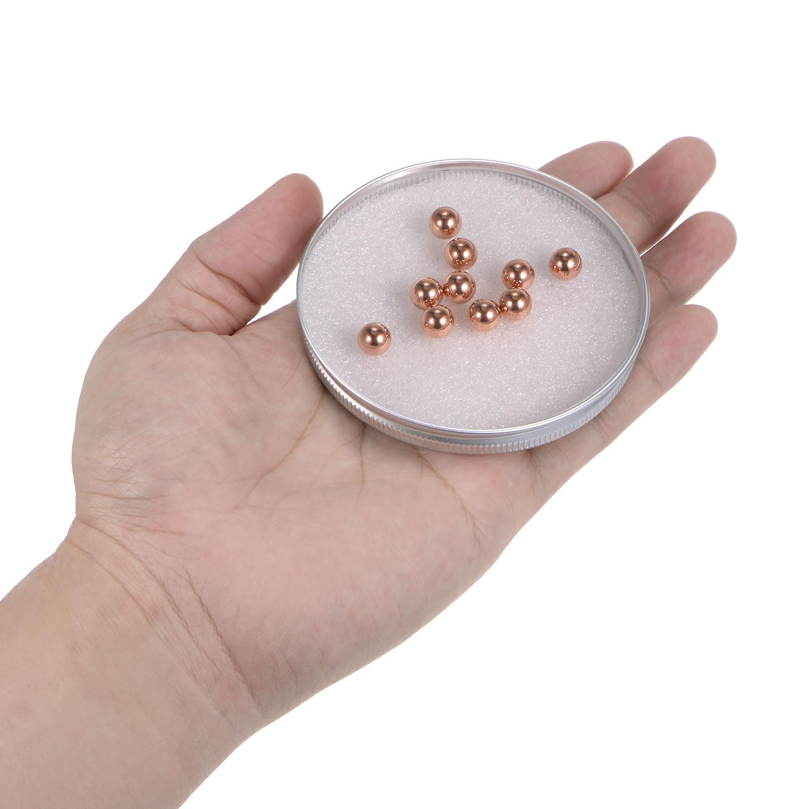 QUARKZMAN 24 Stück Messing Kugellager 10mm - Präzisionskugeln Für Ventile & Dekoration