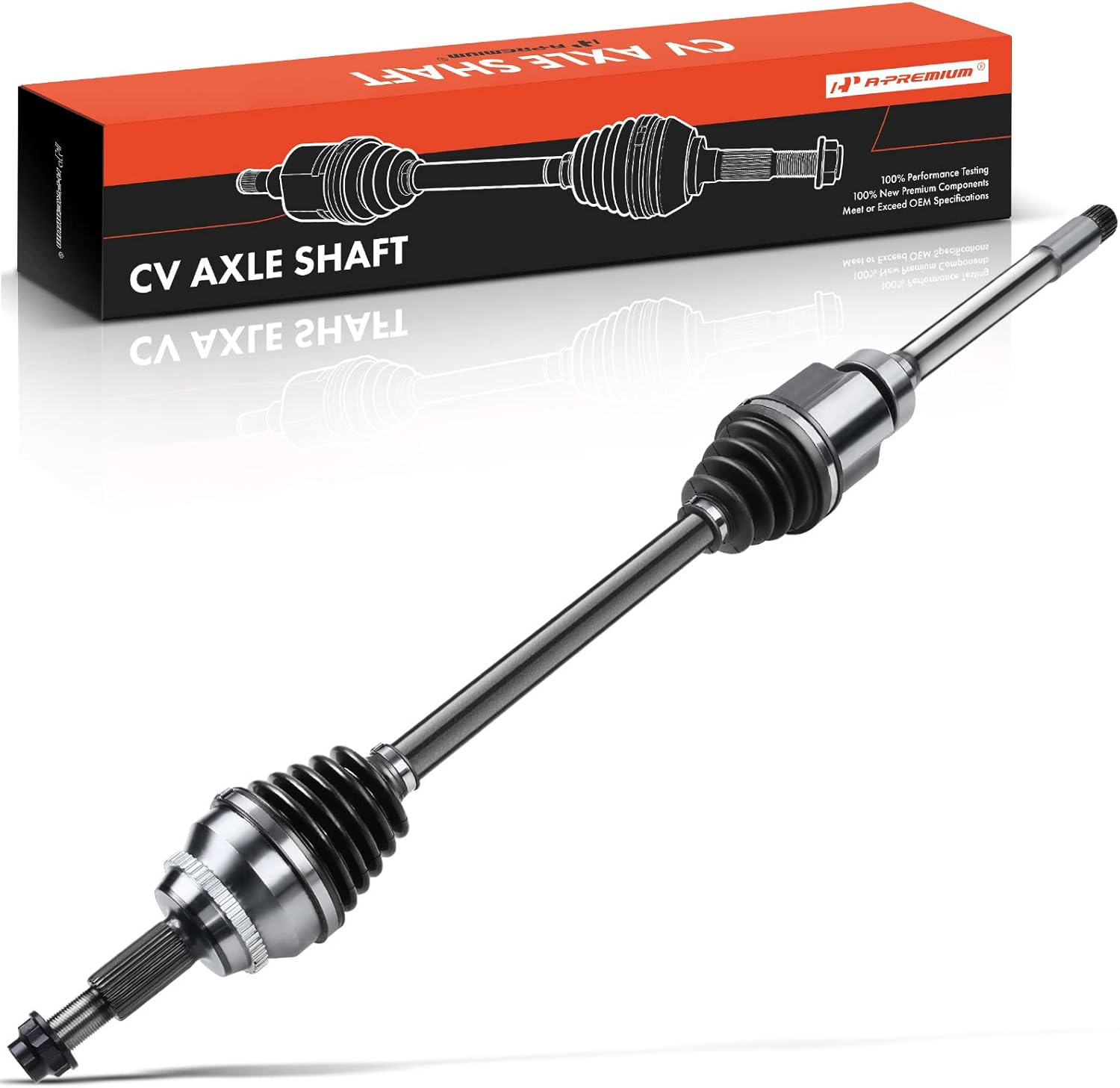 A-Premium CV Axle Shaft Assembly Compatible with Toyota Sienna 2011-2016, V6 3.5L, AWD Only, Front Right Passenger Side, Replace# 4341008130, 4341008131