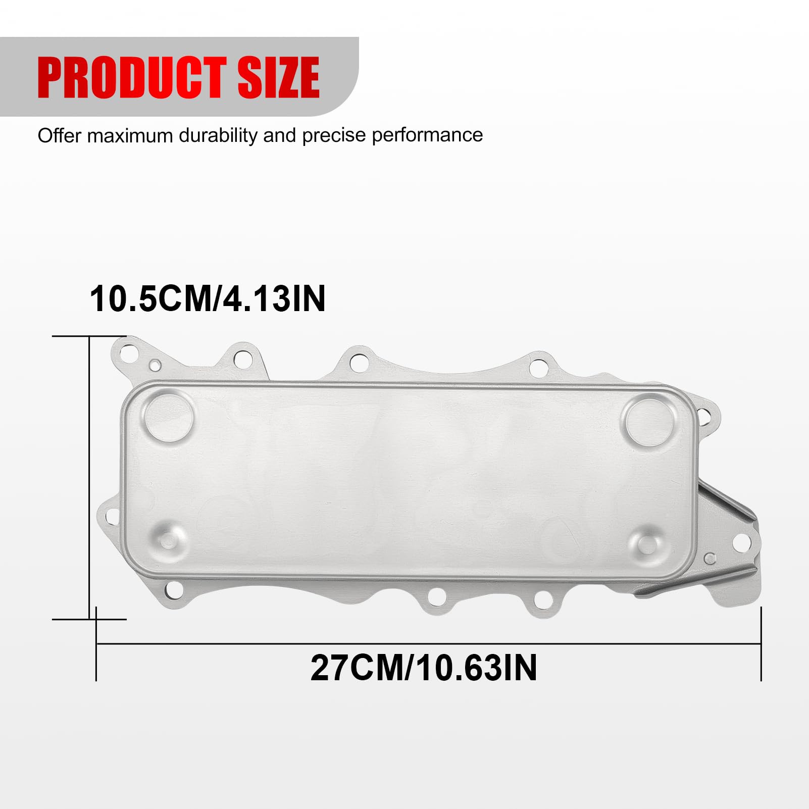 Refroidisseur d'huile pour Mercedes-Benz W203, W204, W212 et W213