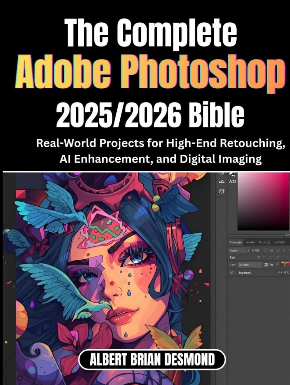 The Ultimate Adobe Photoshop 2025/2026 Bible: Real-World Projects for High-End Retouching, AI Enhancement, and Digital Imaging (Complete Adobe and Lightroom Guide)