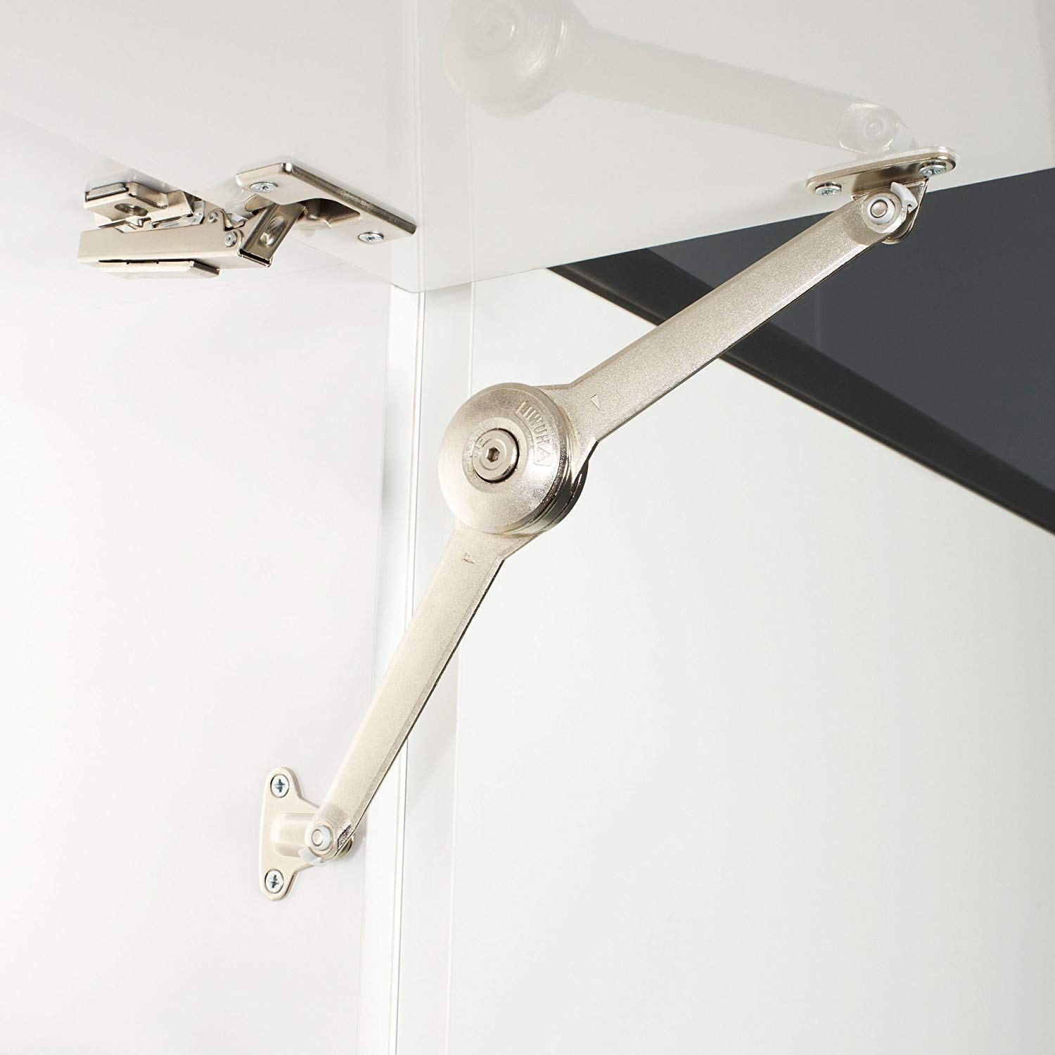 SOTECH 4 x Duo Forte Klappenhalter einstellbar 75-110° | für Klappenhöhe: 200 - 700 mm inkl. Montageanleitung