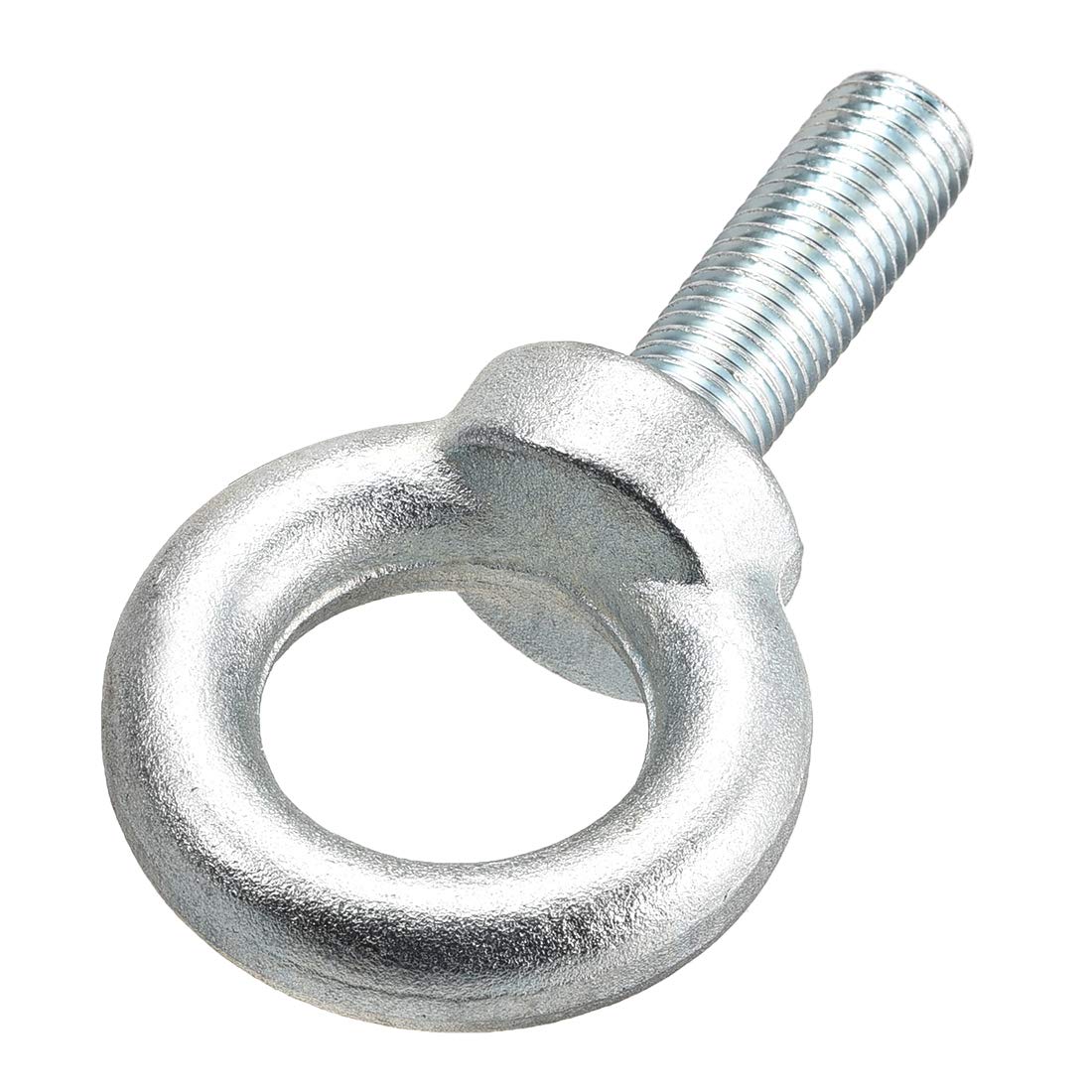 sourcing map Levage Anneau Boulon M16 x 50mm Mâle Fil C15 Carbone Acier pour Suspendu Paquet de 1