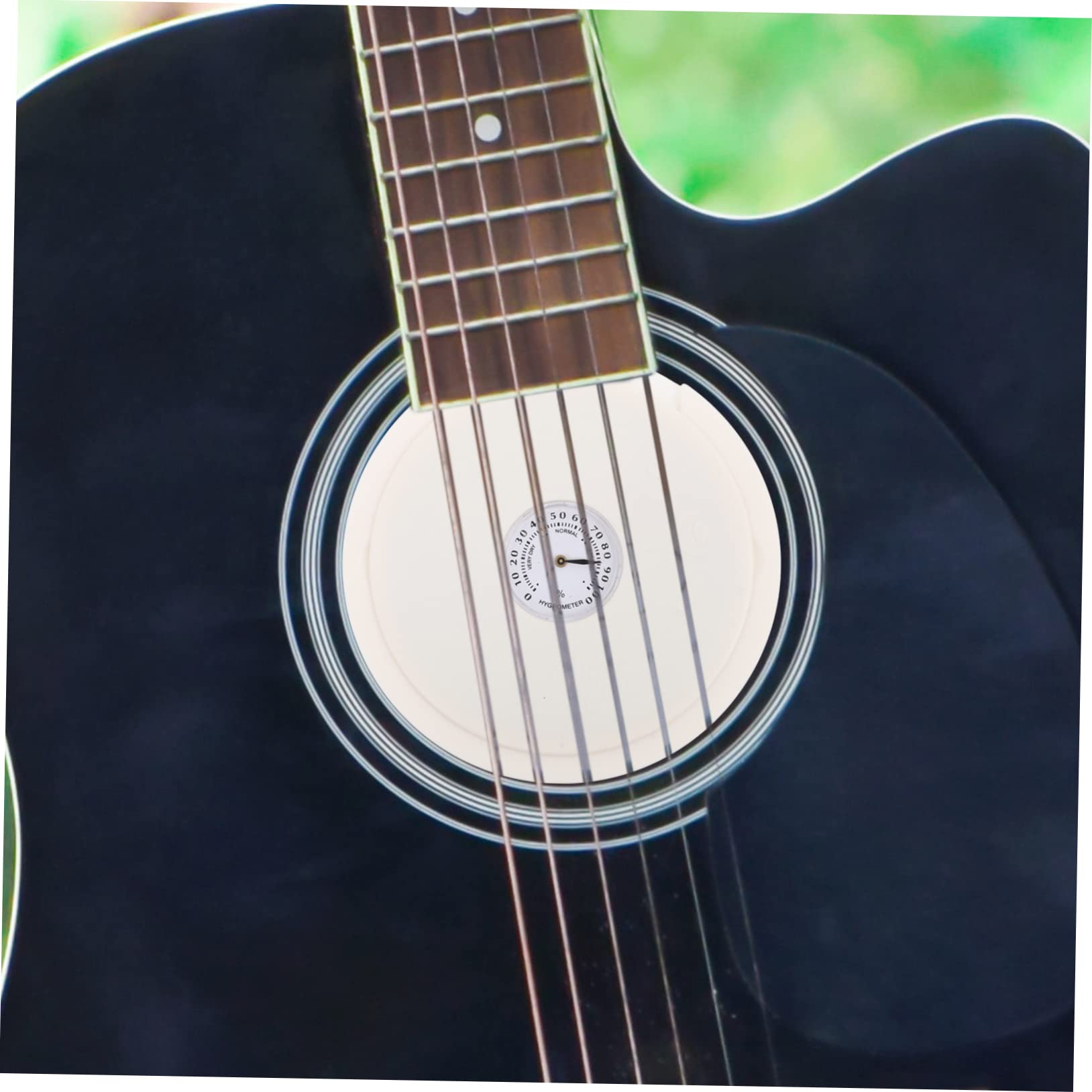 VINTORKY Acoustic Guitar Humidifier with Hygrometer Easy to Install Sound Hole Humidifier Kit for Acoustic Guitars Prevents Shrinking and Cracking for Guitar Care