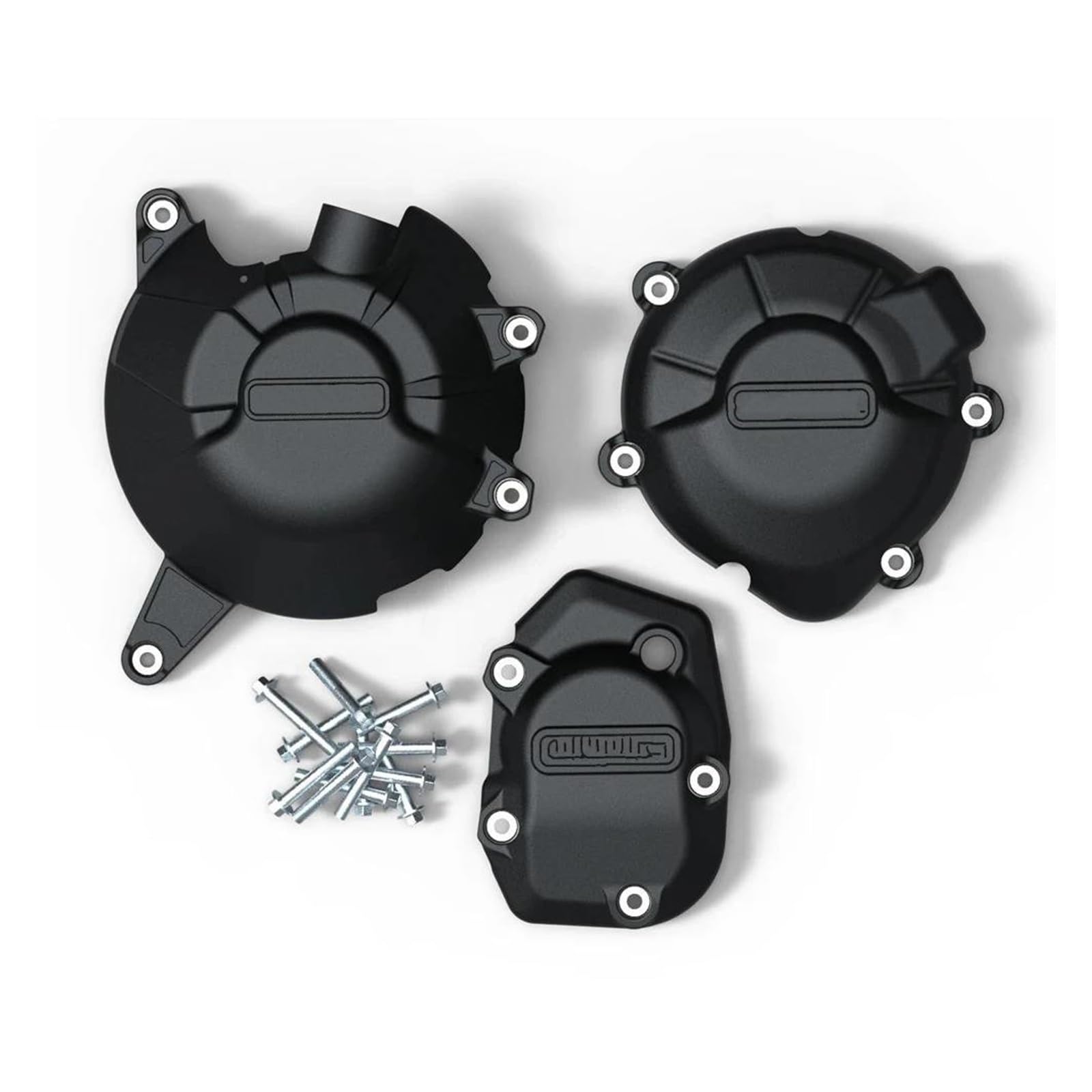 Motorrad-Motorgehäuseabdeckung Motorschutzabdeckung Für Z900 2017-2023 Z900 SE 2022-2023 Motorschutzabdeckung Seitenabdeckung des Motorstators(1 Set-schwarz)