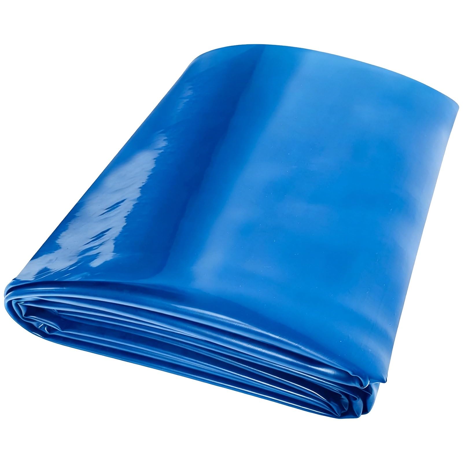 Luyckfrazy Pond Liner, HDPE Polythene Sheeting 1×6M, 2×3M, 10×10M, Foldable Pond Tarpaulin Heavy Duty Waterproof Membrane for Koi Ponds Garden Fountain, Waterfall(2x10m(6.5x32.8ft))