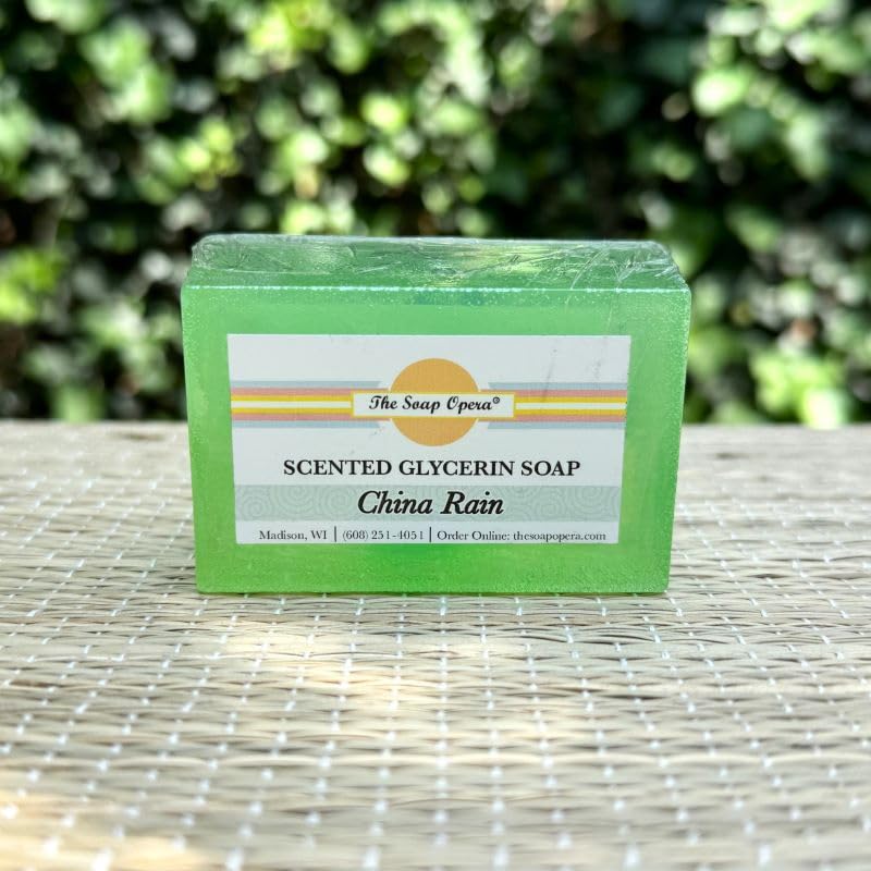 The Soap Opera Handcrafted Glycerin and Shea Butter Bar Soaps Pack of 3 (4.25 oz) bars, Assorted Scents and Colors (Lavender)